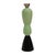 Ceramic Green/Black Totem by Alessandro Mendini, Italy, 1970s For Sale - Image 7 of 7