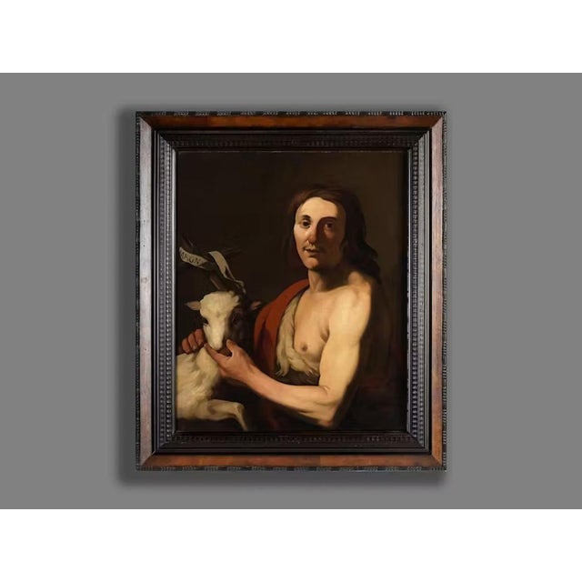 Jan Janssens, Saint John the Baptist, Oil on Canvas, 17th Century, Framed For Sale - Image 10 of 10