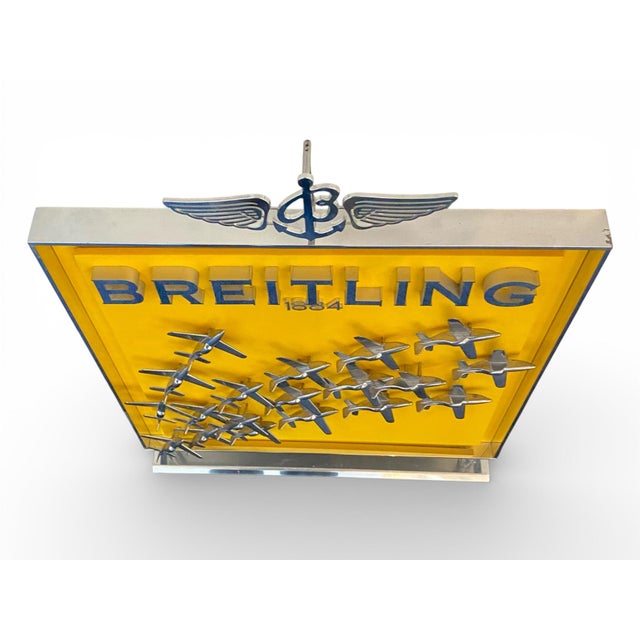 2000 - 2009 Aviation-Themed Retail Advertising Display Stand for Breitling, Early 2000s For Sale - Image 5 of 16