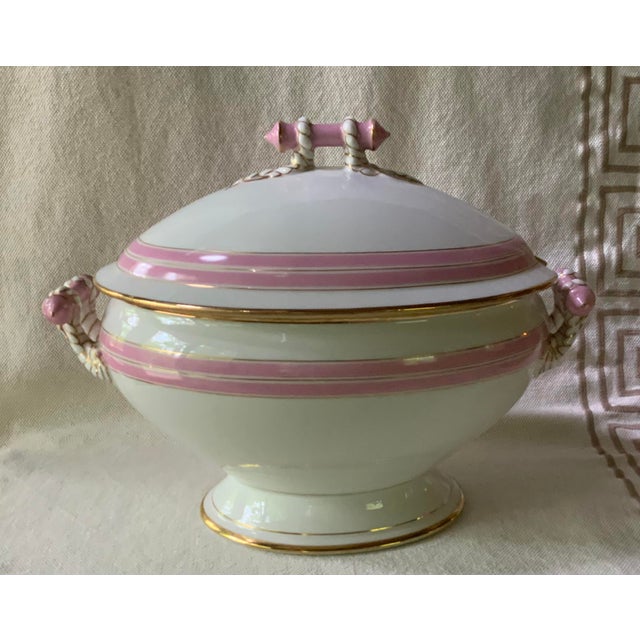 French Limoges Porcelain Soup Tureen c.1880s For Sale - Image 17 of 18