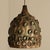 Brown and Green Ceramic Pendant with Holes, Denmark, 1960s For Sale - Image 3 of 13