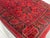 Red and Navy Tribal Geometric Runner Rug, 2'9" X 15'6" For Sale - Image 16 of 17