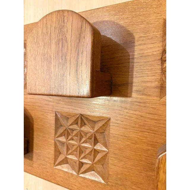 1970s Mid-Century Modern Coat Rack attributed to Rivadossi, 1970s For Sale - Image 5 of 8