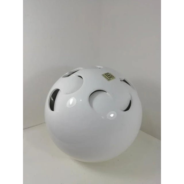 Vintage Italian Ceramic Vase, 1980s For Sale - Image 6 of 9