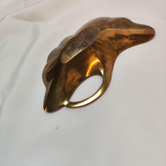 Early 20th Century Art Nouveau Bronze Leaf-Form Decorative Dish, Circa 1890-1910 For Sale - Image 5 of 6