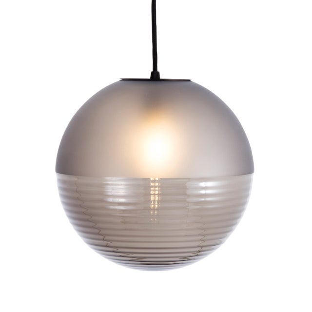 Big Stellar Pendant Light in Smoky Grey by Sebastian Herkner For Sale