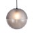 Big Stellar Pendant Light in Smoky Grey by Sebastian Herkner For Sale