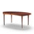 Brown Barbara Barry for Baker Style Mahogany Expanding Dining Table With 1 Leaf For Sale - Image 8 of 10