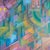 Abstract Cubist Polychrome Cityscape With Purple and Turquoise For Sale - Image 13 of 13
