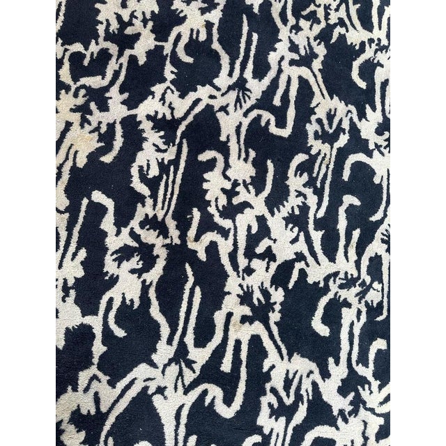 1970s Vintage Modern Rug, 1970s For Sale - Image 5 of 16