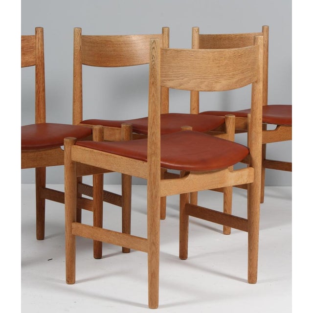 CH36 Dining Chairs in Oak by Hans J. Wegner for Carl Hansen & Søn, 1970s, Set of 4 For Sale - Image 10 of 12