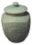Vintage Asian Longquan Floral Celadon Ginger Jar For Sale