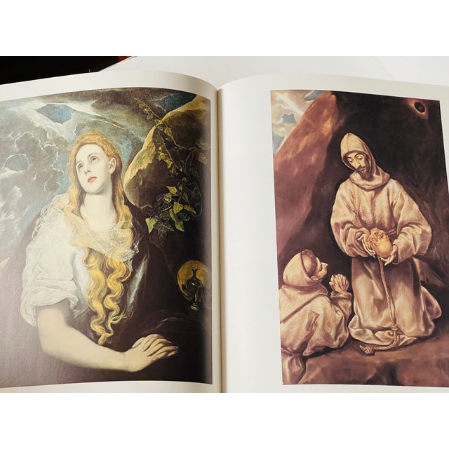 Paper Two Vintage Art Books on El Greco For Sale - Image 7 of 11