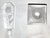 Etched Vintage Glass Perfume Bottle For Sale - Image 4 of 6