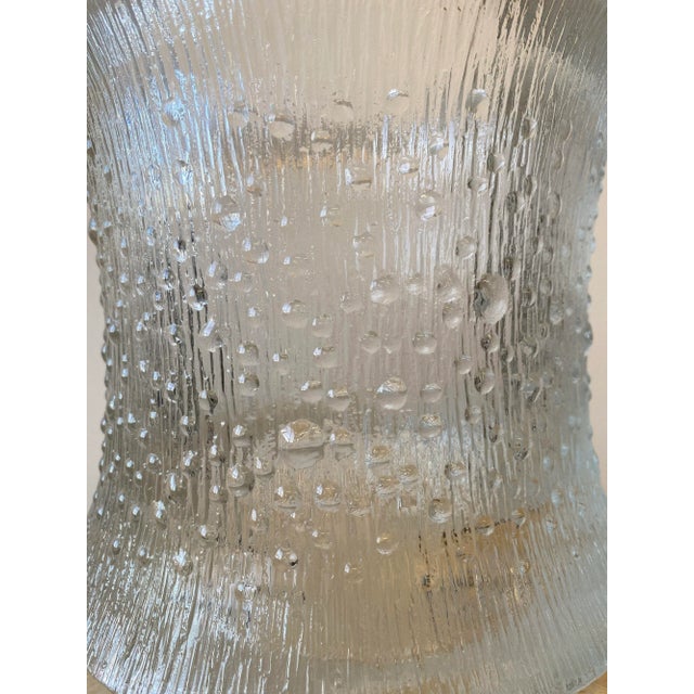 Glass Vintage Tapio Wirkkala Cast Glass Champagne Vessel, Signed, Circa 1970s For Sale - Image 7 of 12