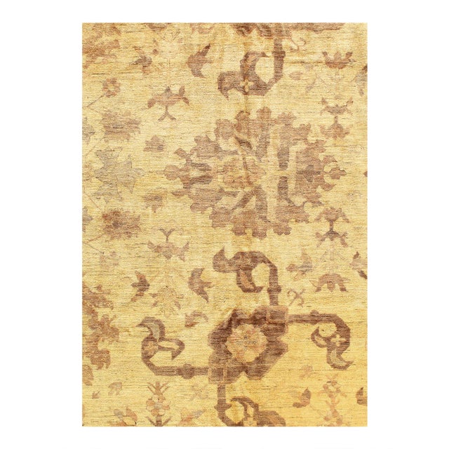 Traditional Pasargad DC Fine Hand Knotted Farahan Design Rug For Sale - Image 3 of 3