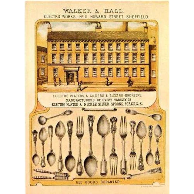 Late 19th Century Victorian English Wooden Box With a Complete Silver-Plated Flatware - 48 pcs For Sale - Image 18 of 18