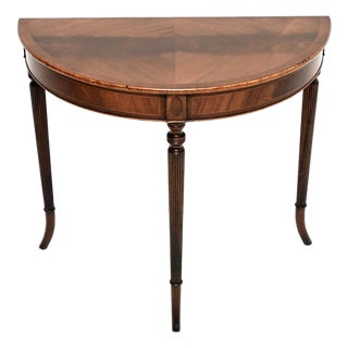 Antique Regency Style Console Table, 1950s For Sale