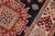2020s Bohemian Kazak Karina Blue/Beige Wool Runner Rug- 2'8''x7'9'' For Sale - Image 5 of 10