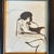 1970’s original abstract expressionist female nude figure painting / drawing. Measures 8x10 or 13x15 framed. Check out my...