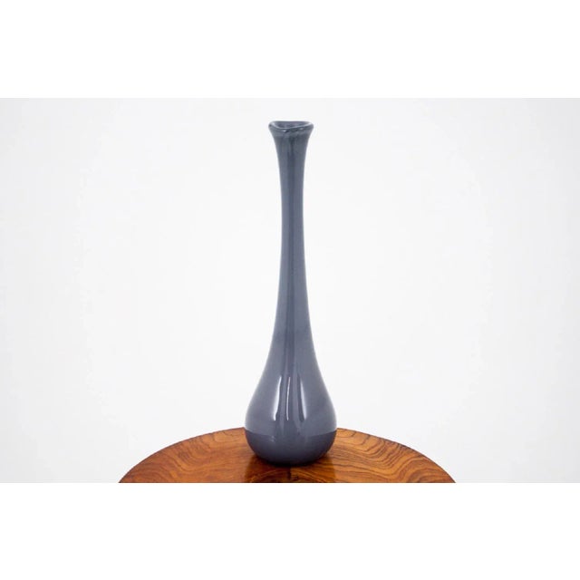 1960s Large Polish Purple Vase, 1960s For Sale - Image 5 of 5
