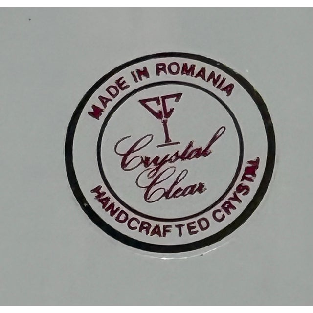 Contemporary Romanian Champagne Bucket Set With Four Flutes - 10” Set For Sale - Image 10 of 12