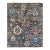 Brown Oushak Wool Rug With Multicolor Floral Design For Sale