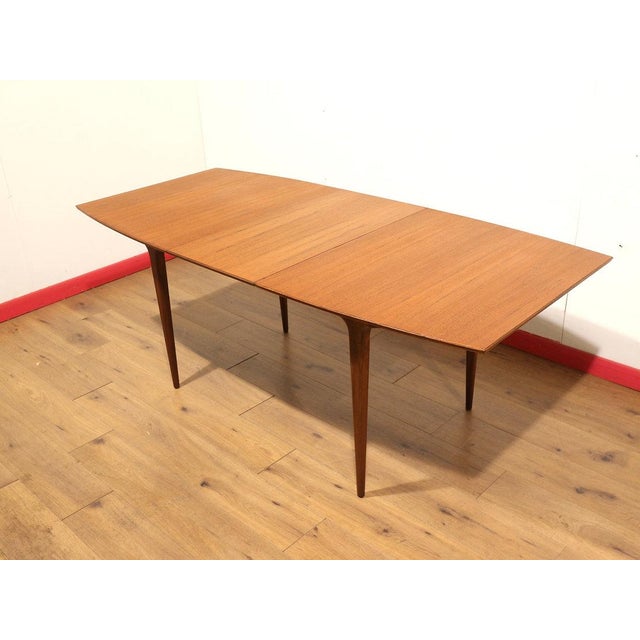 Mid Century Modern Vintage Teak British Extending Dining Table by McIntosh For Sale In Greensboro - Image 6 of 15