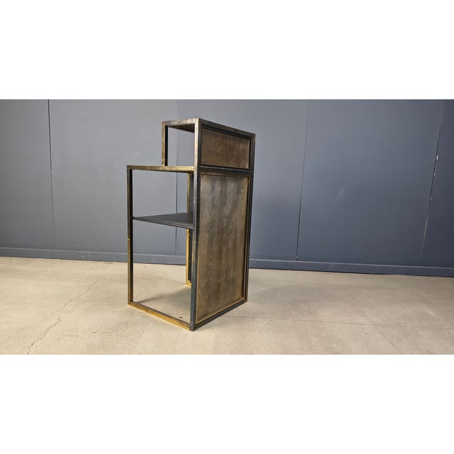 Vintage Brass Bar Counter from Belgochrom, 1970s For Sale - Image 12 of 17