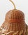 1970s Pear Ceramic Vessel Wrapped in Hand Woven Wicker For Sale In Philadelphia - Image 6 of 10