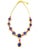 Bochic "Capri" Blue Multi Sapphire & Ruby Necklace Set 18K Gold & Silver For Sale - Image 18 of 18