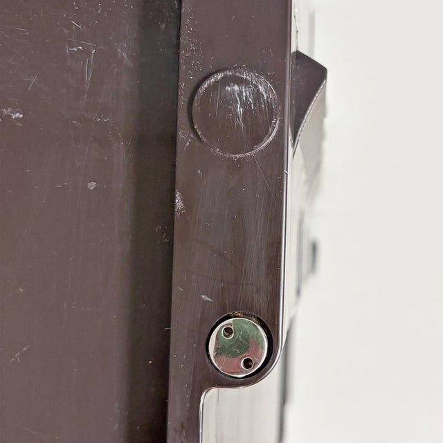 Italian Modern Brown Boby Storage Trolley by Joe Colombo for Bieffeplast, 1970s For Sale - Image 10 of 15