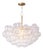 Regina Andrew Bubbles Chandelier Clear Natural Brass For Sale