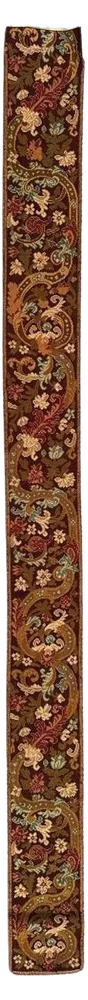 Antique French Needlepoint Panel or Border Tapestry, 1890s