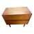 Mid Century Walnut Rosewood Nightstand Stanley For Sale