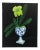 Fresh and Modern Still Life With Orchid Painting For Sale