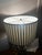 Wood Vintage Ship in a Bottle Lamp With Newly Covered Shade For Sale - Image 7 of 9