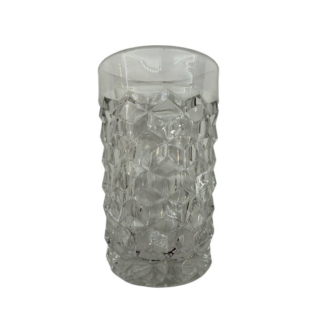 Glass Fostoria American Juice Tumbler 2056 Set of 5 For Sale - Image 7 of 8