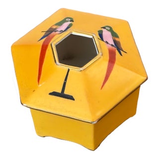 Antique Late 19th Century Japanese Hair Receiving Dish For Sale