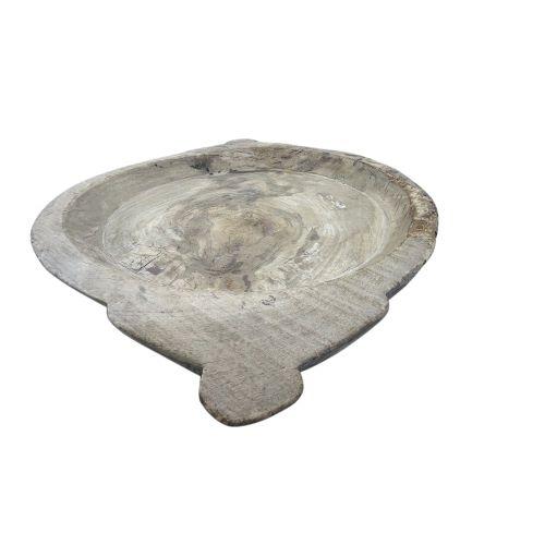 Vintage Wooden Parat Bowl For Sale - Image 4 of 5