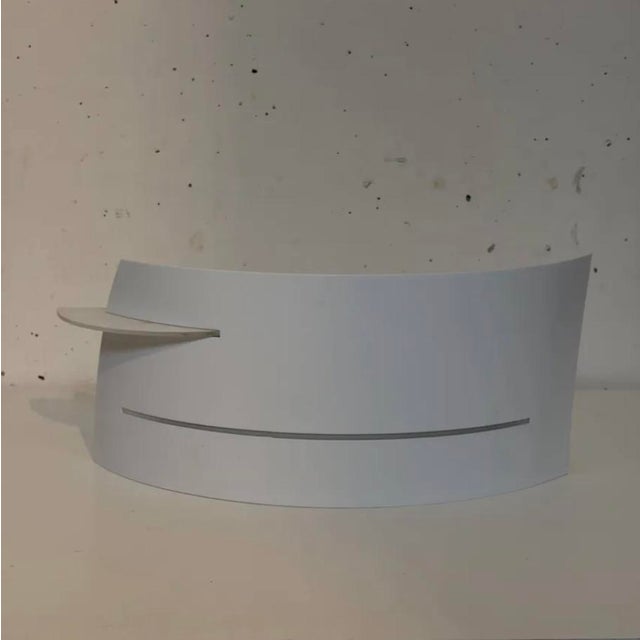 Metal Metal and Glass Wall Lights, 1980, Set of 2 For Sale - Image 7 of 8