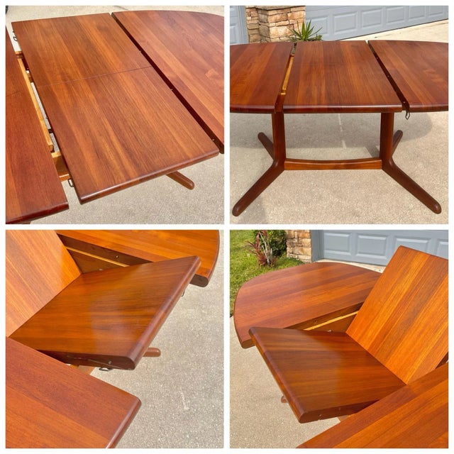 Set of 4 KD Furniture Sun Cabinet Solid Teak Spindle Back Dining Chairs