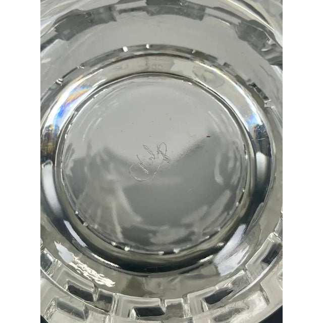 Verlys French Art Glass “Mandarin” Vase Frosted & Clear Relief Design Circa 1930 For Sale - Image 12 of 18