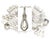 Vintage (1980s) “Toujours” pattern from the Oneida Silver Company features a pierced/open silhouette in high quality...