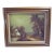 Signed Vintage Oil on Canvas Cottage Landscape Painting For Sale