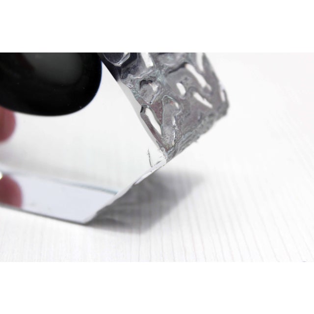 Murano Glass Vase attributed to Alessandro Mandruzzato For Sale - Image 4 of 12