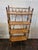 Burnt Bamboo Ball Finals 4 Shelf Etagere Victorian Bookcase For Sale - Image 9 of 9
