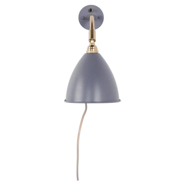 Bestlite BL7 Wall Lamp in Brass and Grey by Robert Dudley Best for Gubi For Sale - Image 11 of 11