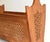 Vintage Carved Teak Wood Magazine Rack For Sale - Image 9 of 15