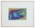 1990s Darrell James Fusaro Cool Toned Abstract 'Seemingly by Accident" 1993 For Sale - Image 5 of 5